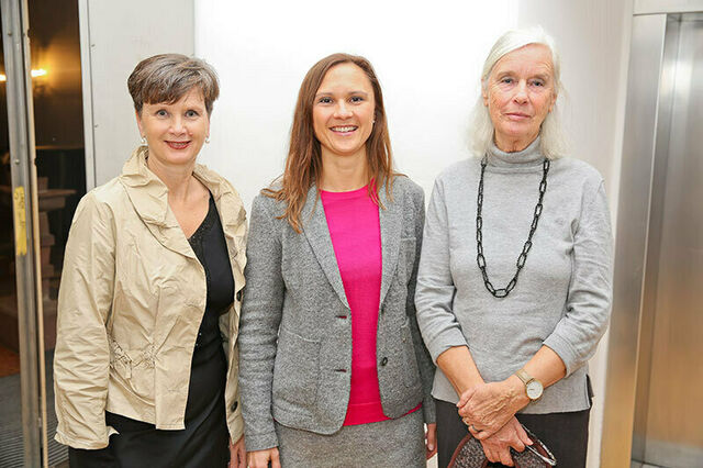 von links nach rechts Angelika Lindner, Anika Kostelnik, Felicita Thalheim; Leserinnen bei der Bestes Bio 2020 Gala