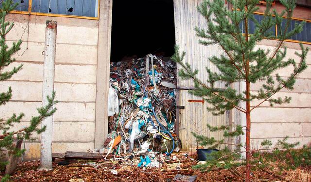 Illegale Mülldeponie in Luckenwalde